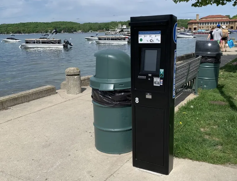 TPS terminal at lakeside location