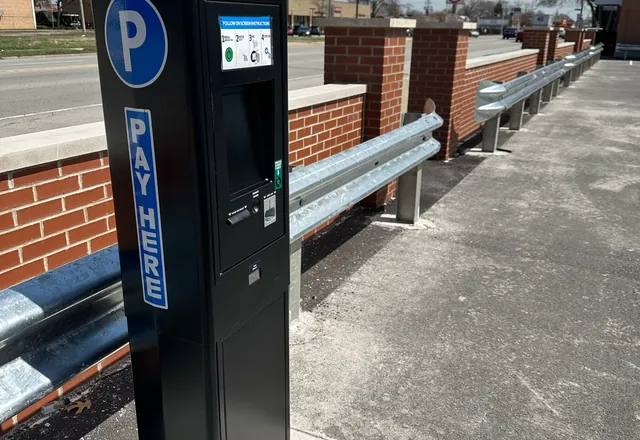 TPS terminal installation with branded van