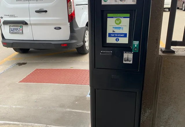 TPS field work — parking meter maintenance
